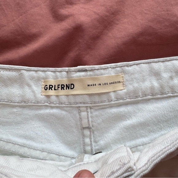 GRLFRND Helena Shorts White 26 - Picture 5 of 6